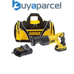 Dewalt DCS380M1 18v XR Reciprocating Sabre Saw + 1 x 4.0ah Battery Charger + Bag