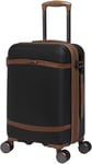 it luggage Quaint Hardside Carry-on 8 Wheel Expandable Spinner Small 54cm Black