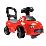 Smoby - Porteur Auto Rouge - Fonction Trotteur - Volant Directionnel - pour Enfant Dès 10 Mois - Coffre à Jouets - 7600720541