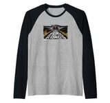 Back To The Future We Don't Need Roads DeLorean Raglan Baseball Tee