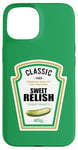 iPhone 15 Sweet Relish DIY Halloween Costume Condiment Green Pickle Case