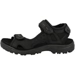 ECCO Homme Offroad Sandals, Black, 50 EU