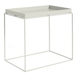 HAY - Tray Table 40x60 cm Warm Grey - Småbord & sidebord - Metall