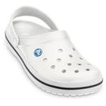 Crocs Unisex Crocband Clog - White material_Synthetic - Size UK 5