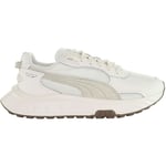 Puma Wild Rider Future Womens Off White Trainers - Size UK 7