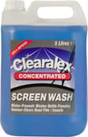 6 x CLEARALEX Concentrated Screen Wash + Antifreeze Car Windscreen 5L 5 Litre