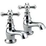 Bristan Colonial Basin Taps K 1/2 C New Free Postage