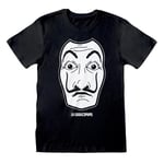 Money Heist Womens/Ladies Mask Loose Fit T-Shirt - M