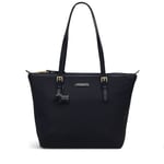 Radley Black Tote Bag Shoulder Top Zip Recycled Nylon Large Montague Street