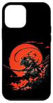 iPhone 12 mini Samurai Mouse Japanese Warrior with Katana Sword Case