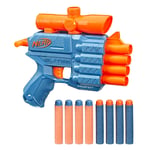 Nerf Elite 2.0 Prospect QS-4 Blaster, 8 Official Darts, 4-Dart Blasting