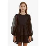 Bardot Junior Wednesday Organza Klänning Black | Svart | 6 years