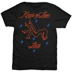 Kings Of Leon Men's Stripper Short Sleeve T-Shirt, Black, Small