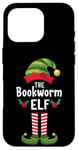 iPhone 16 Pro The Bookworm Elf Matching Family Christmas Book Lover Worm Case