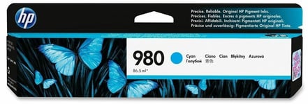 Genuine Original HP 980 Cyan D8J07A Printer Toner Ink Cartridge - 2020