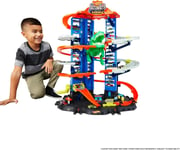 Hot Wheels City Ultimate Garage Playset with Multi-Level Racetrack, 91 cm Tall M