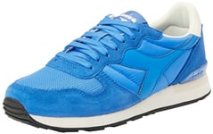 Diadora Mixte Camaro Chaussure de Gymnastique, Optical White Deja Vu Blue, 47 EU