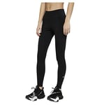 Nike DD0252-010 W ONE MR TGHT 2.0 Leggings Womens Black/(White) L-T