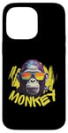 iPhone 14 Pro Max Angry Monkey King Gorilla Face Funny Graphic Men Women Kids Case