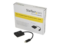 Startech.Com Usb C Till Displayport-Adapter Med Usb Power Delivery - 4K 60 Hz - Displayport-Adapter - 24 Pin Usb-C (Hane) Till Displayport, Usb-C (Enbart Ström) (Hona) - Displayport 1.2/Thunderbolt 3 - Usb Power Delivery (60W), 4K60 Hz (4096 X 2160)