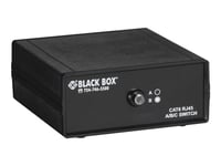 Black Box 2-To-1 Cat6 10-Gbe Manual Switch (Abc) - Switch - Stasjonær