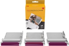 KODAK 4PASS Film Cartridge 3x3" for KODAK Mini 3 Retro and Mini Shot 3 Retro, 6