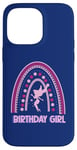 Coque pour iPhone 14 Pro Max Fée d'anniversaire arc-en-ciel mignonne fée anniversaire fille