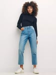 Nobody's Child Straight Cut Cropped Jeans