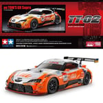 Tamiya 58703 Au' TOMS Toyota GR Supra 500 (TT-02) 1:10 RC Car Assembly Kit