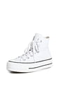 Converse Femme Chuck Taylor Ctas Lift Hi Baskets, Blanc, 39.5 EU