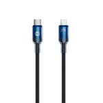 Forever USB-C Till Lightning 1m 27W Kabel Ombre - Svart