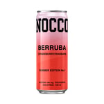 24 x NOCCO BCAA - 330 ml - ICE Soda - Funktionsdryck, Energidryck, Grenade aminosyror