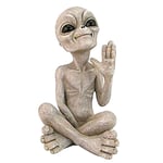 Statue Martians Garden Figurine Set for Home Indoor Outdoor Figurines4145