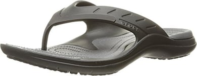 Crocs Modi Sport Flip, Tongs Mixte Adulte, Noir (Black/graphite) 39/40 EU