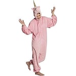 Boland 88170 Costume pour Adolescent Licorne en Peluche Rose, Max. Taille 1,65 m