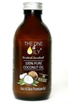 100% Pure Premium Coconut Oil 200ML For Hair & Skin (Solid form)