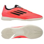 adidas F50 League IN Vivid Horizon - Turbo/Aurora Black/Sølv - Innendørs (IC), størrelse 44