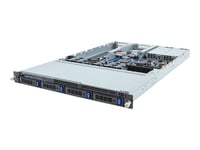 Gigabyte R133-C13 (Rev. Aab1) - Server - Kan Monteras I Rack - 1U - 1-Vägs - Ingen Cpu Upp Till - Ram 0 Gb - Sata - Hot-Swap 2.5" Vik/Vikar - Ingen Hdd - Ast2600 - Gigabit Ethernet - Inget Os - Skärm: Ingen