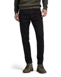 G-Star Men's 3301 Slim Jeans, Black (pitch black 51001-B964-A810), 36W / 34L