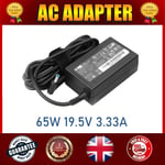 Replacement HP CHROMEBOOK 11-V001NA Laptop 4.5 X 3.0mm 65W AC Adapter Charger