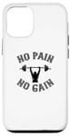 Coque pour iPhone 15 Pro Entraînement drôle - Pas de douleur ni de gain