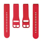 Bracelet De Montre En Silicone Pour Nokia Withing Steel Hr,Bracelet De Rechange Sport,Accessoires,18mm,36mm - Type Red-18mm