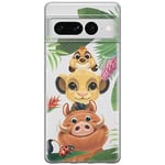 ERT GROUP Coque de téléphone portable pour Google PIXEL 7 PRO Original et sous licence officielle Disney motif Simba & Friends 003 parfaitement adapté à la forme du téléphone portable, partiel imprimé