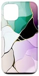 iPhone 13 colorful white abstract broken Pattern design Case