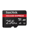 SanDisk Express - flash memory card - 256 GB - microSDXC UHS-I