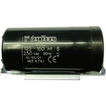 Startkondensator 80-100UF 330V Ø46 x 98 mm, med fäste