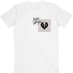 Bullet for My Valentine T Shirt Album Cropped Band Logo Official Mens White S