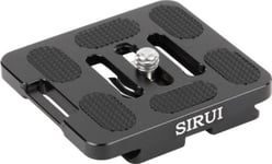 Sirui Ty-50X, Svart, Gjuten Aluminium, 1/4", 1 Styck, 54 Mm, 50 Mm