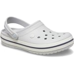 Crocs Unisex Crocband Clog - White material_Synthetic - Size UK 4