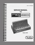 MOOG MINIMOG 204D SHOP MANUAL WORKSHOP REPAIR SERVICE BOOK ON PAPER ENGLISH